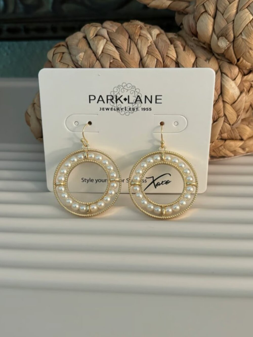 Park Lane “Coconut” Earrings